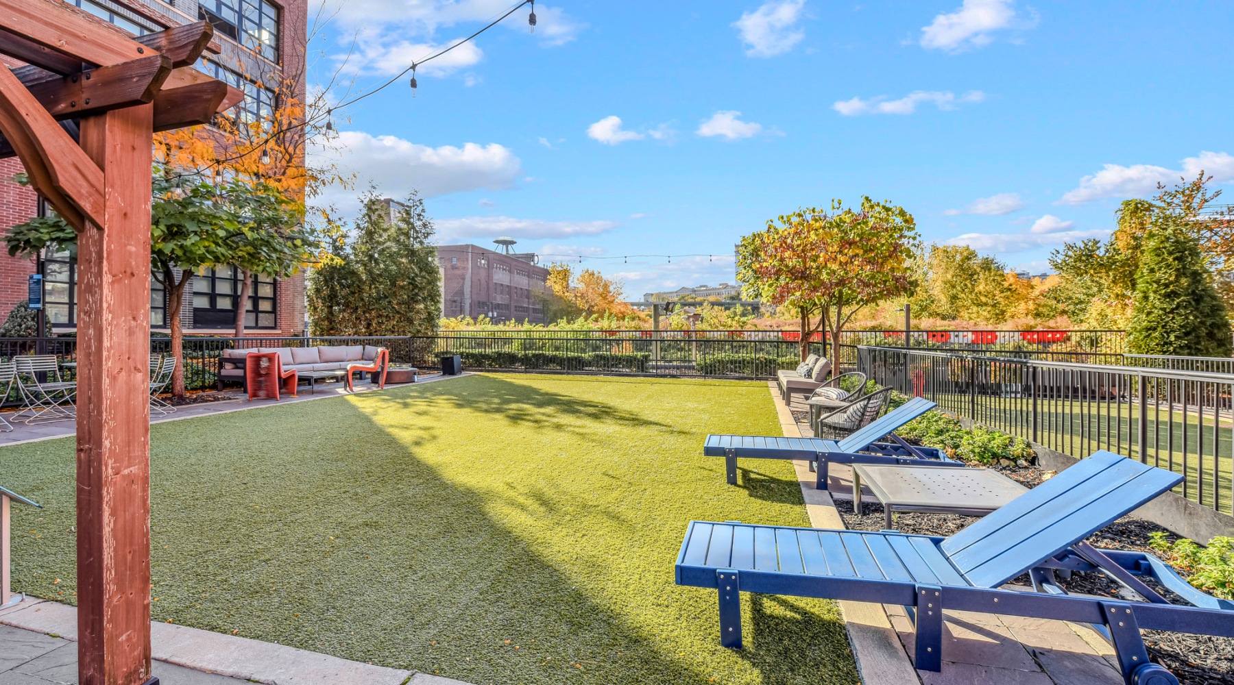 Outdoor Lounge Area